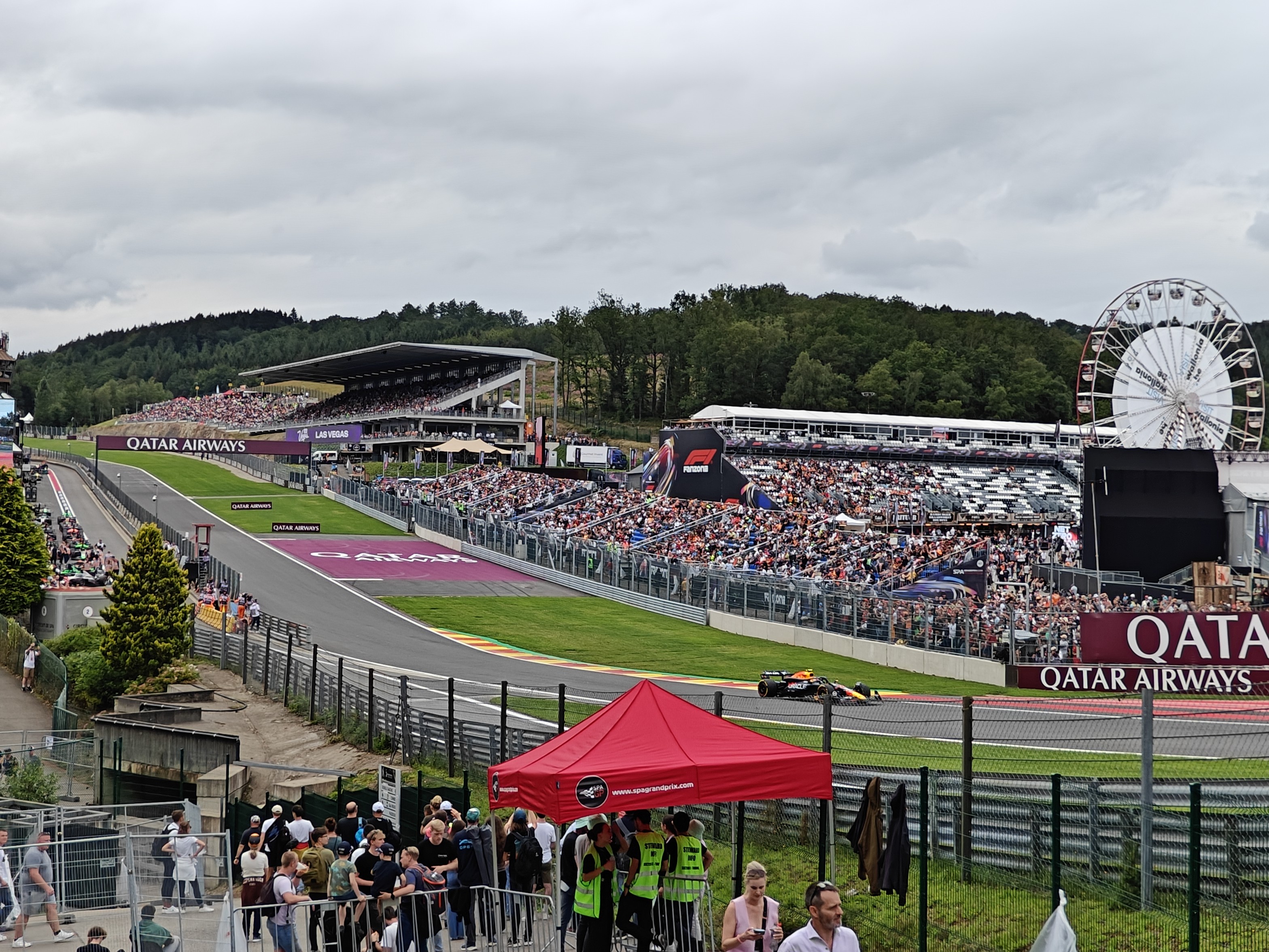 F1 Rave The Need for Speed – F1 Spa Francorchamps | White Raven IT