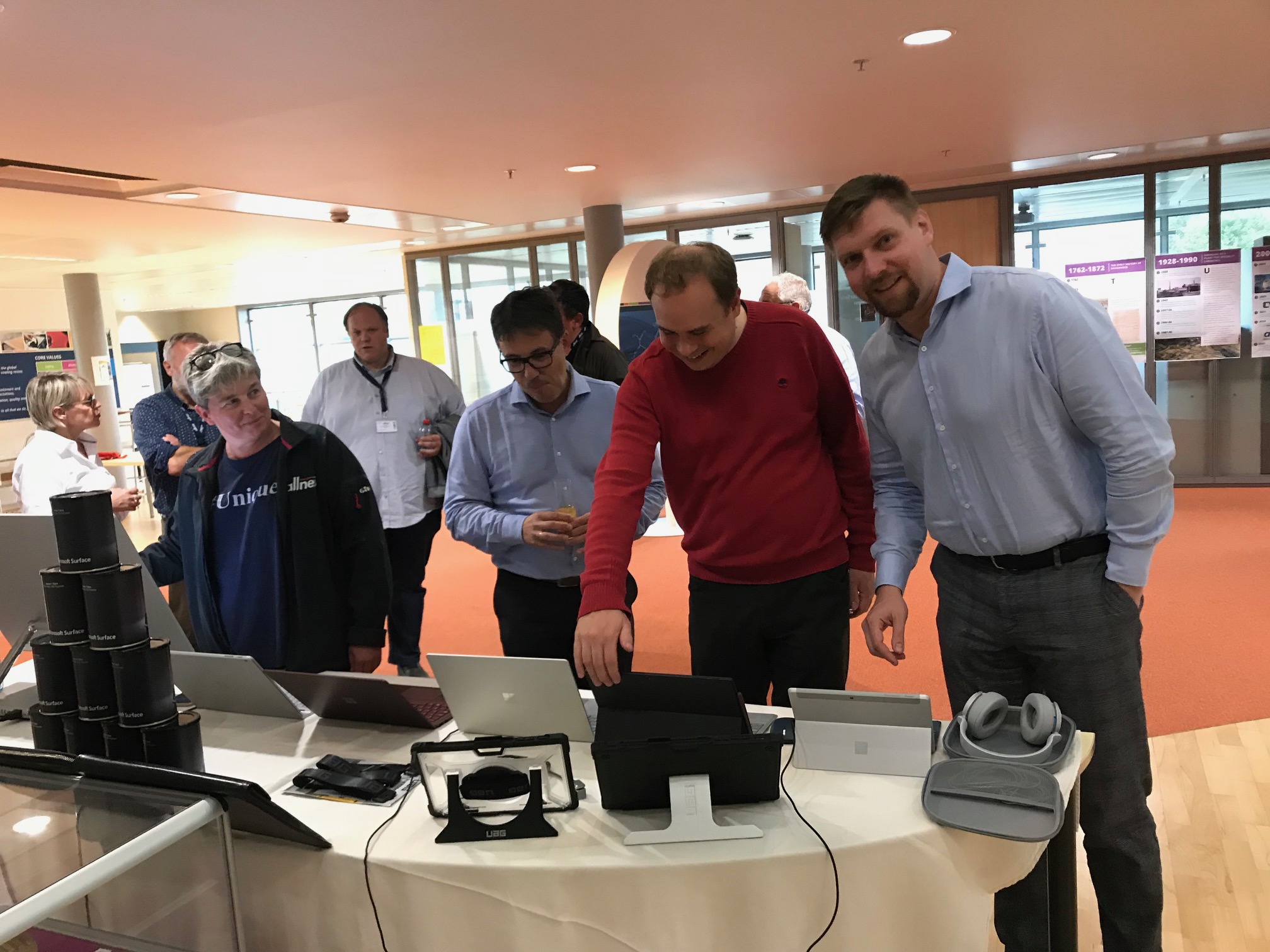 Playing with Microsoft Surface