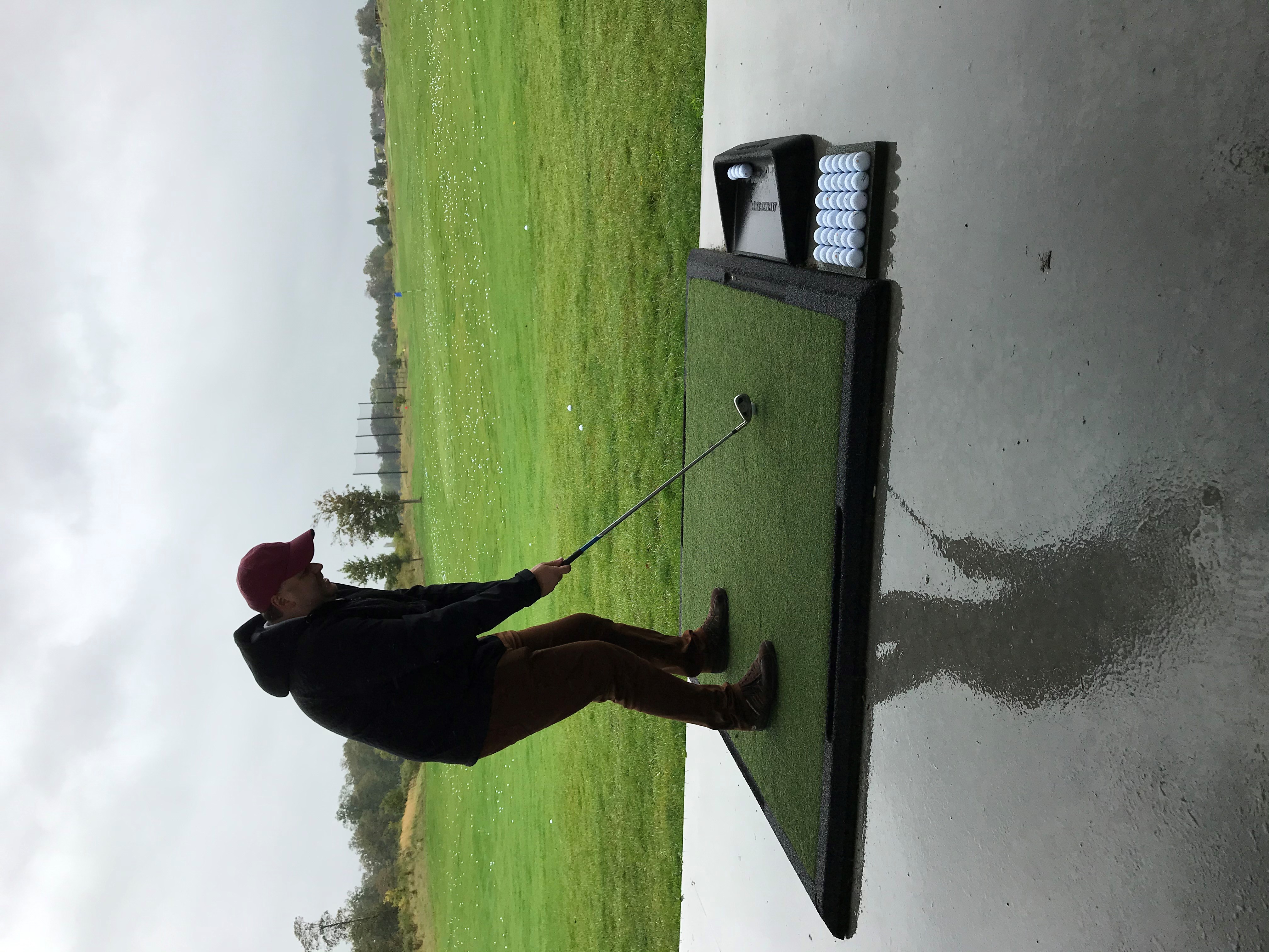 Practicing Golf at The National_2