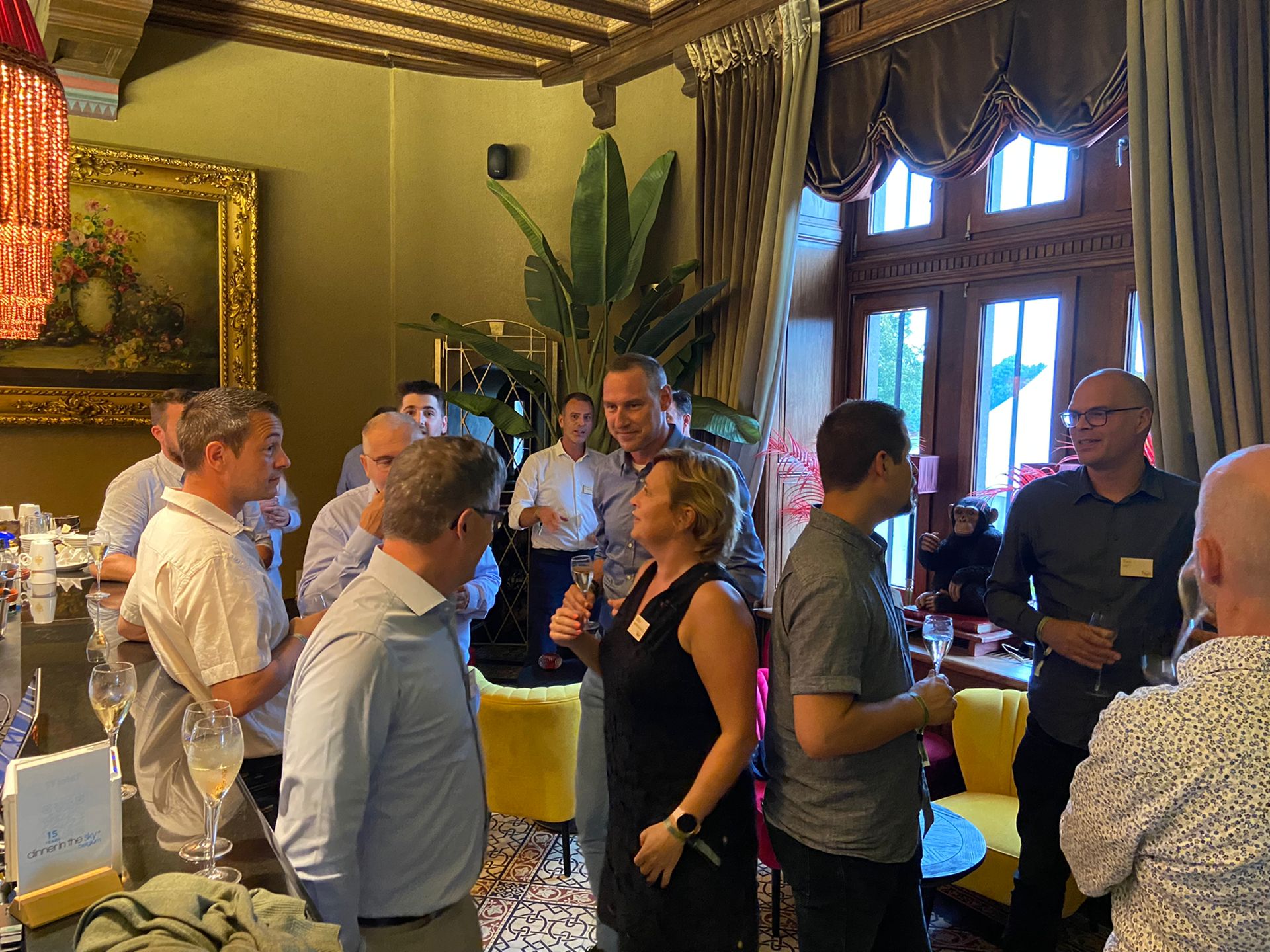 Networking Moment Dinner in the Sky