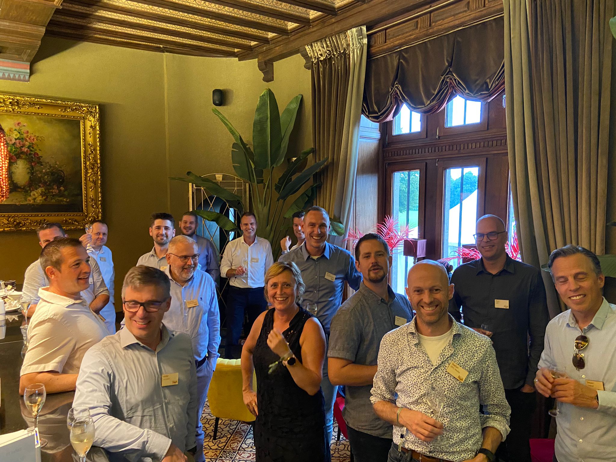 Group Picture Dinner In The Sky