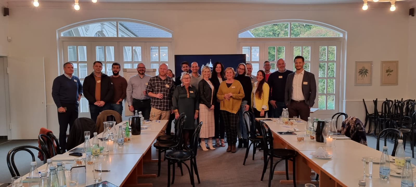 Photo participants International event