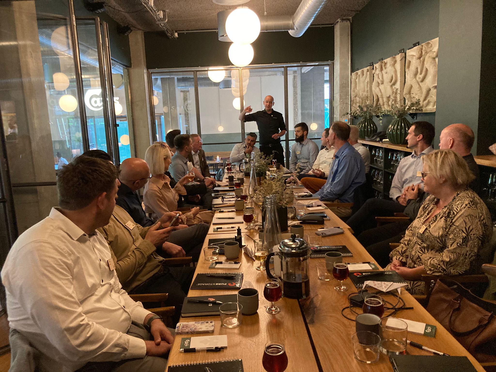 Beer tasting at Carlsberg City