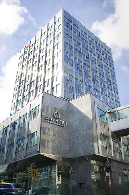 Quintet building Luxembourg