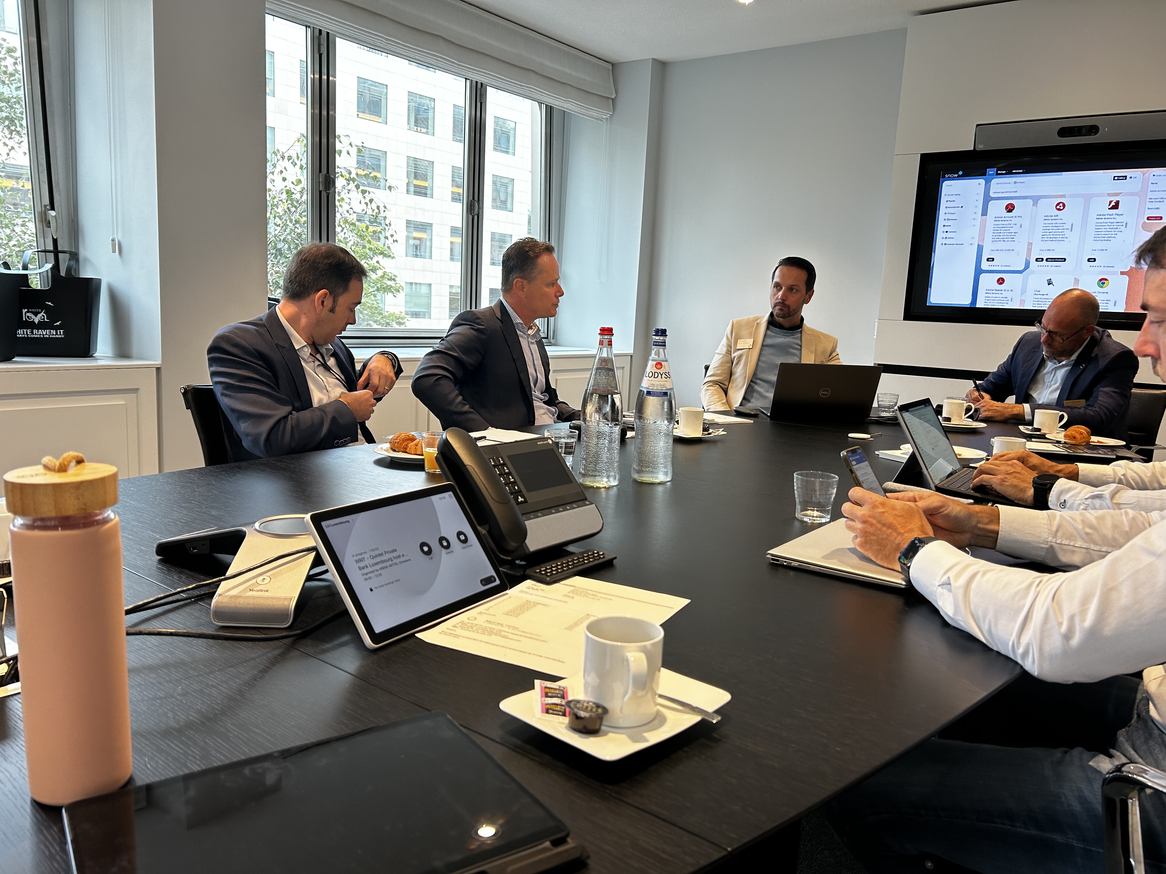 Presentation Snow Software Quintet Luxembourg