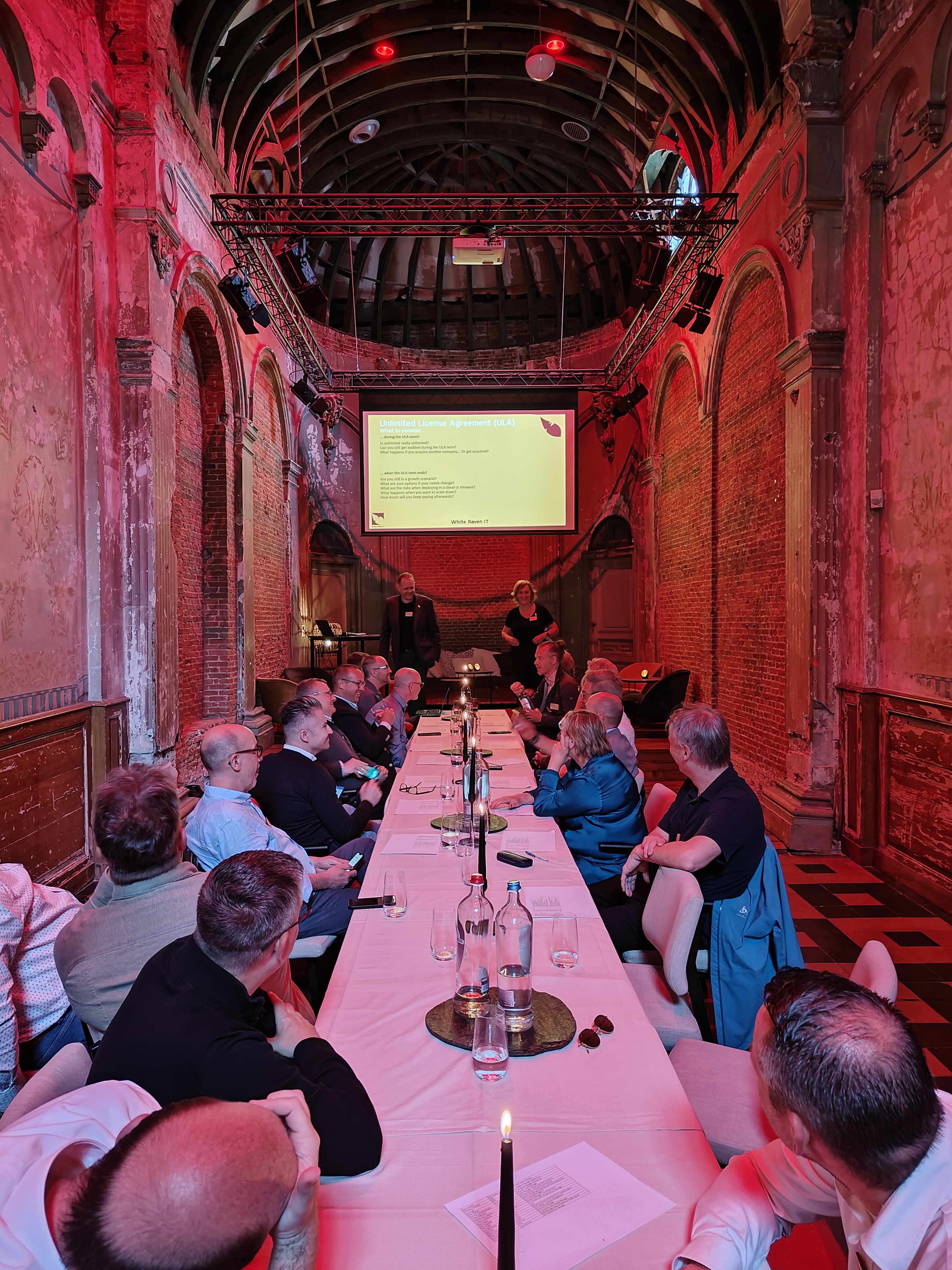 Exclusive event in the chapel on IBM, Oracle Java and Azul