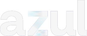 Azul logo white